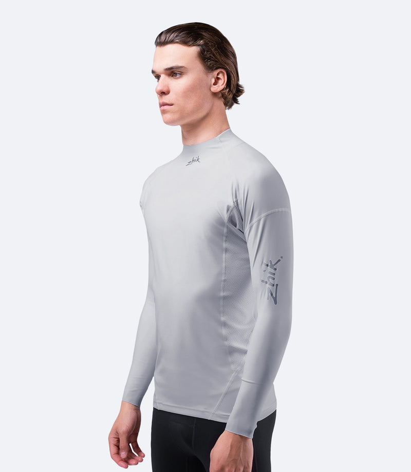 Mens Platinum Eco Spandex Long Sleeve Top-1