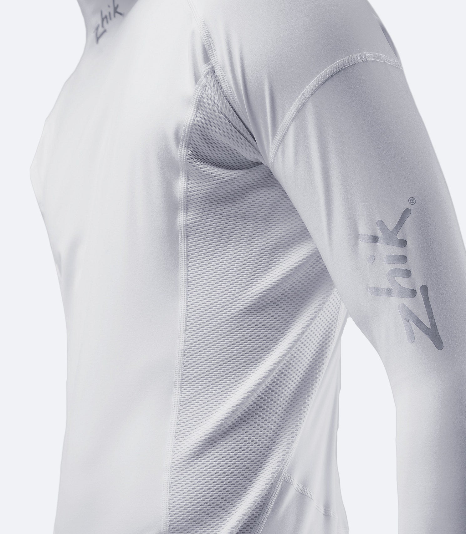 Mens Platinum Eco Spandex Long Sleeve Top