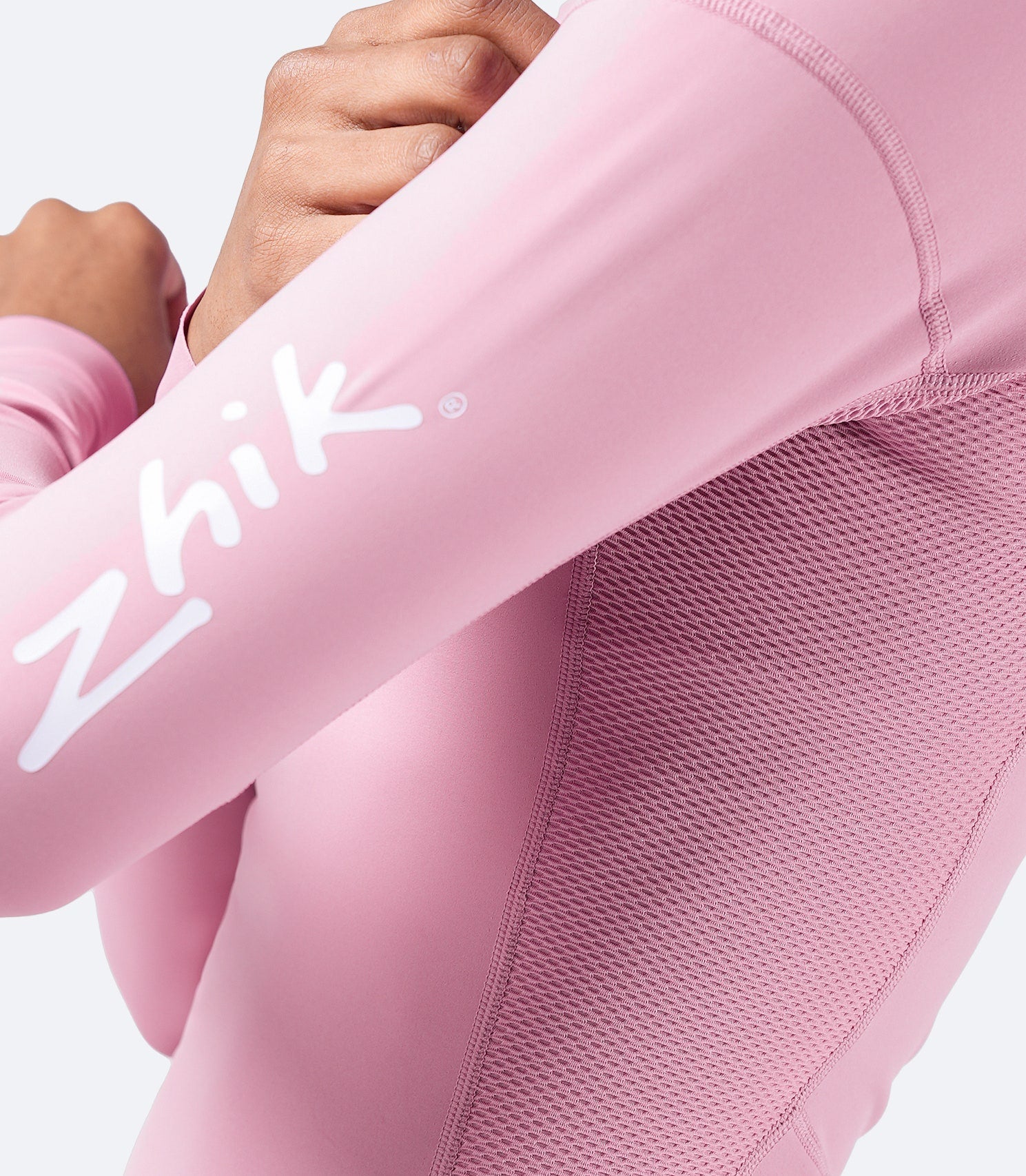 Womens Eco Spandex Long Sleeve Top - Pink