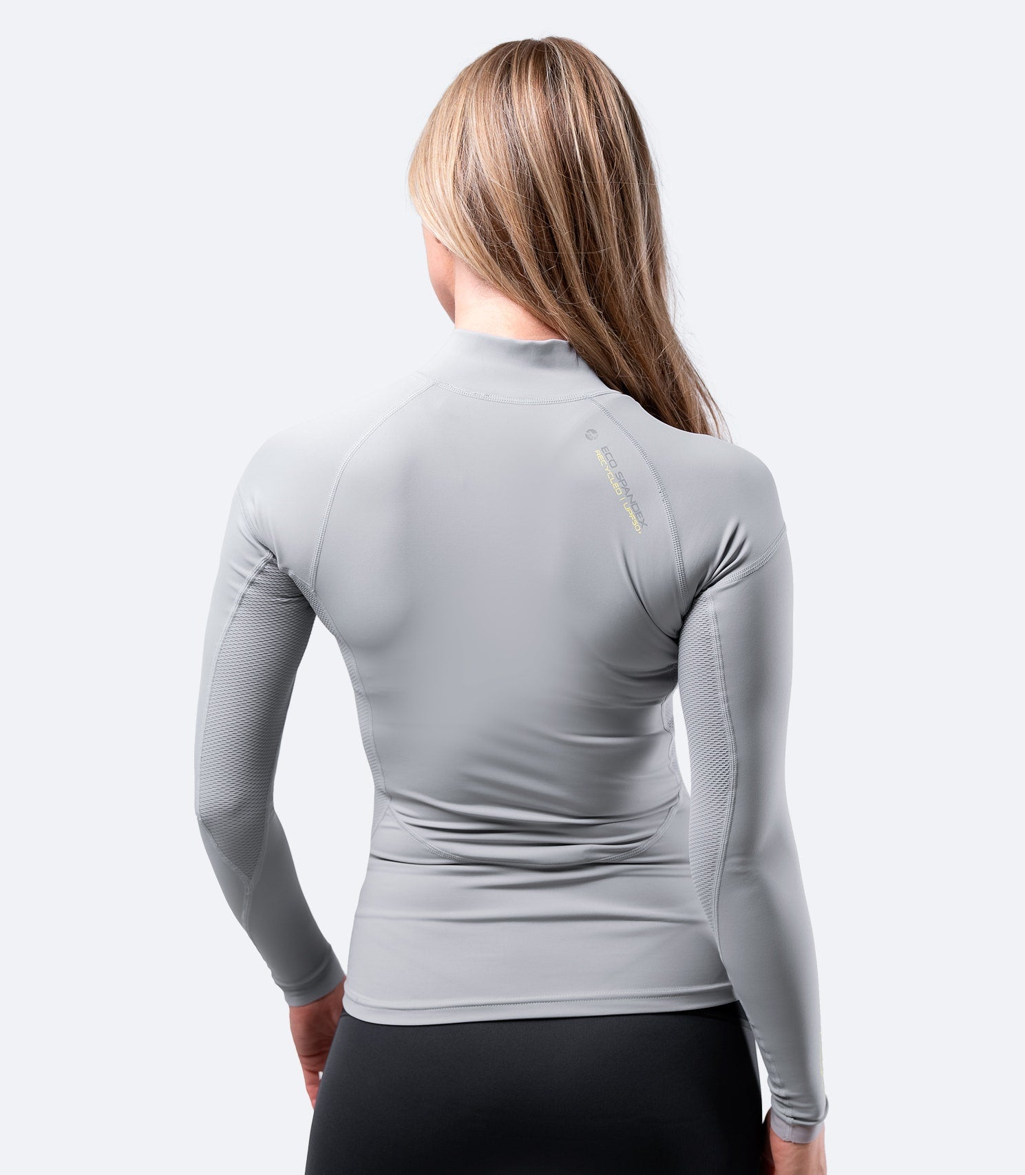 Womens Platinum Eco Spandex Long Sleeve Top-2