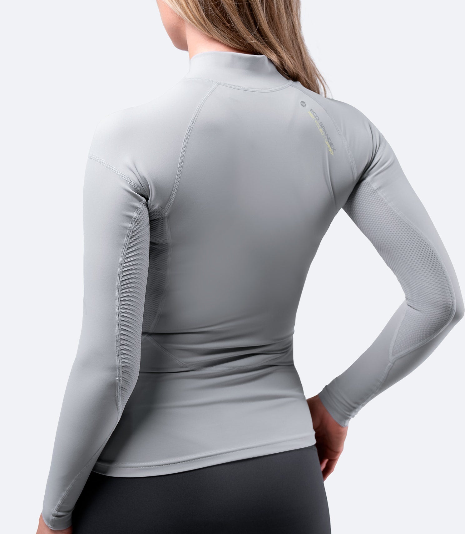 Womens Platinum Eco Spandex Long Sleeve Top-3