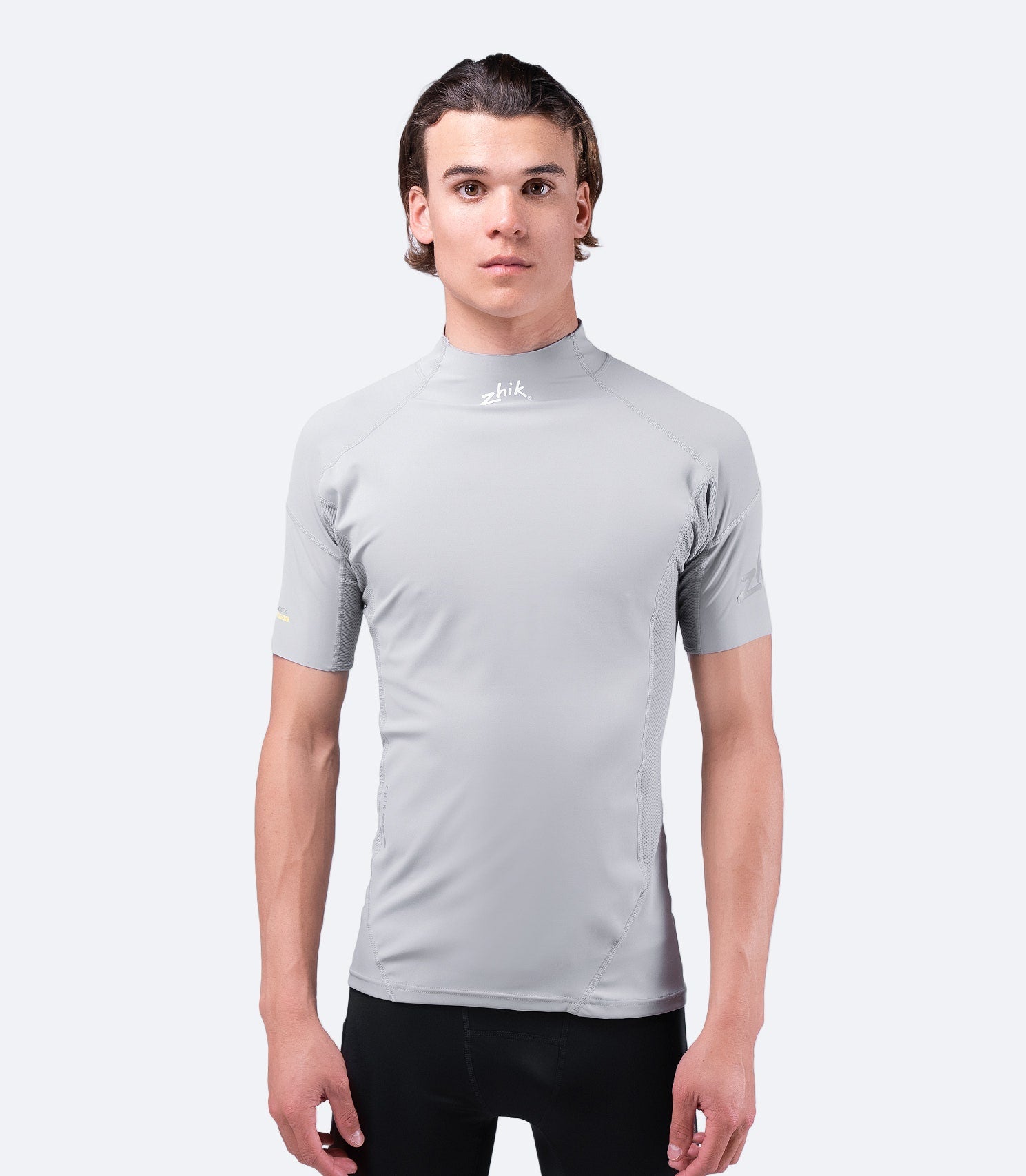 Mens Platinum Eco Spandex Short Sleeve Top-3