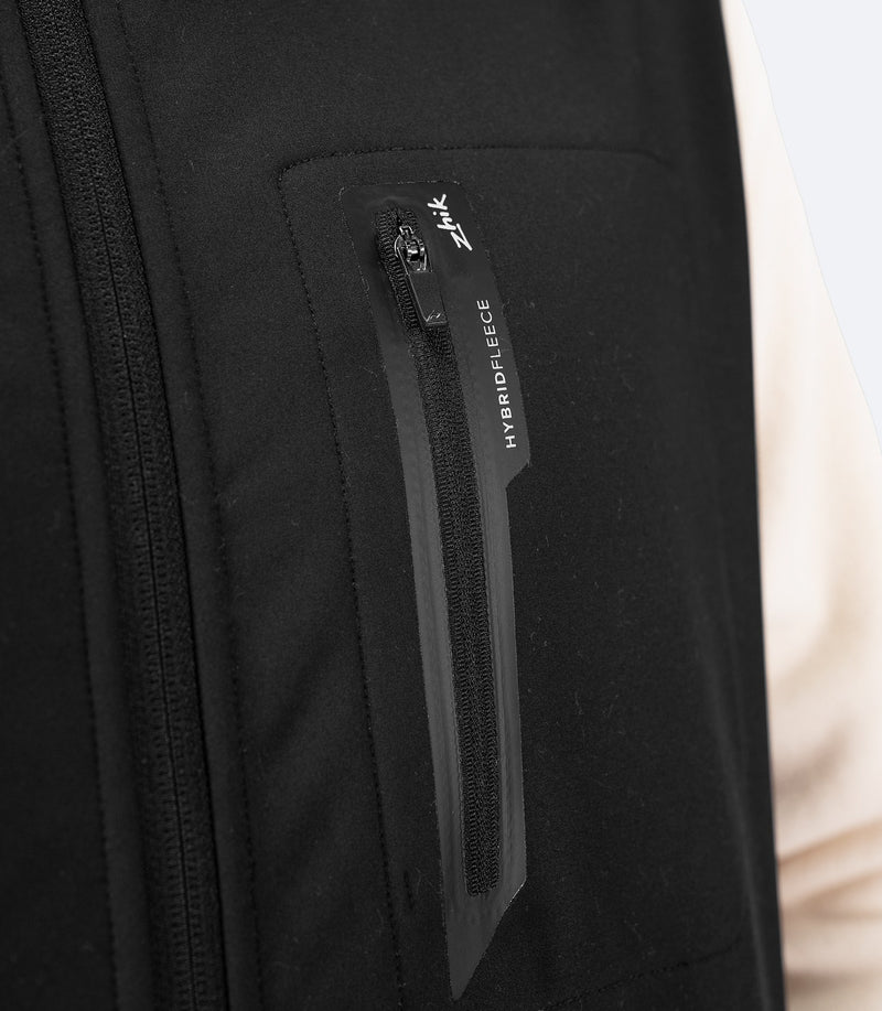 Mens Hybrid Fleece Jacket - Chalk-2