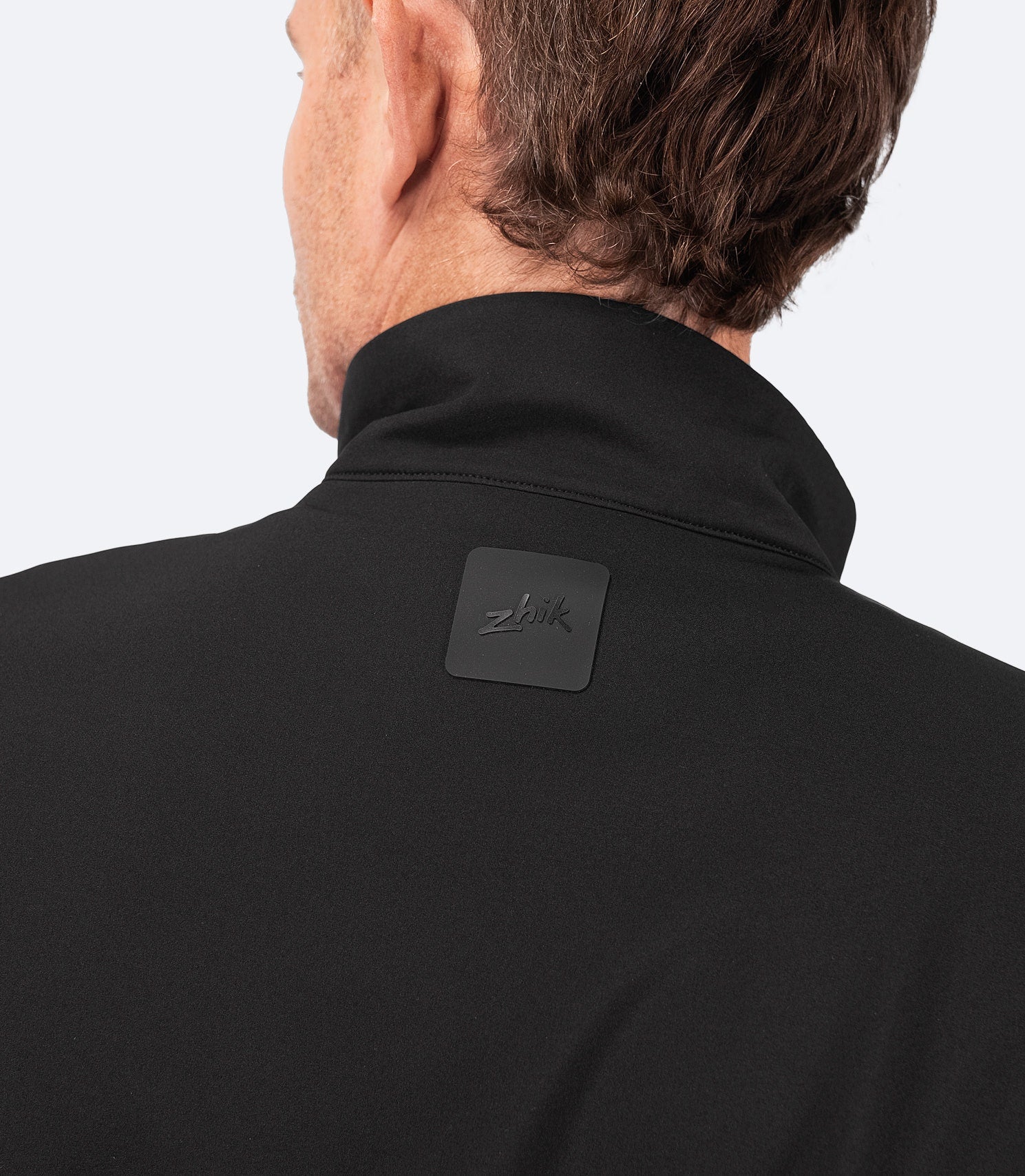 Mens Hybrid Fleece Jacket - Chalk-4