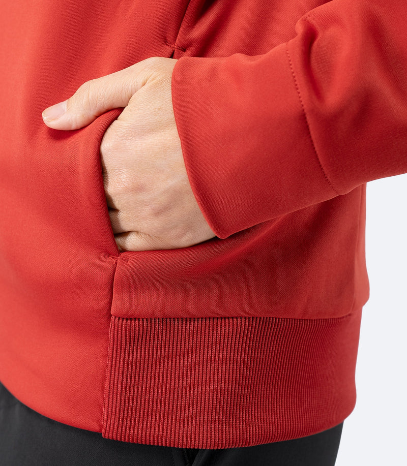 Womens Thermo TechFleece Sports Jacket - Garnet-3