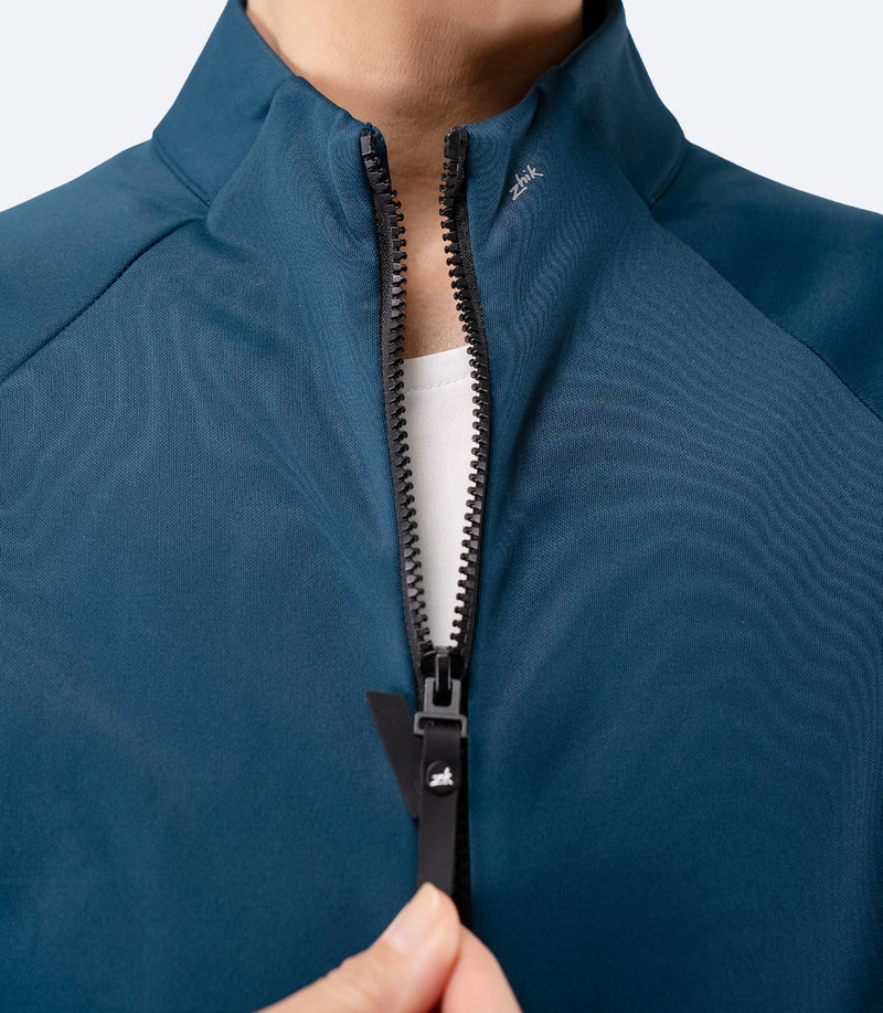 Womens Thermo TechFleece Sports Jacket - Deep Teal-2