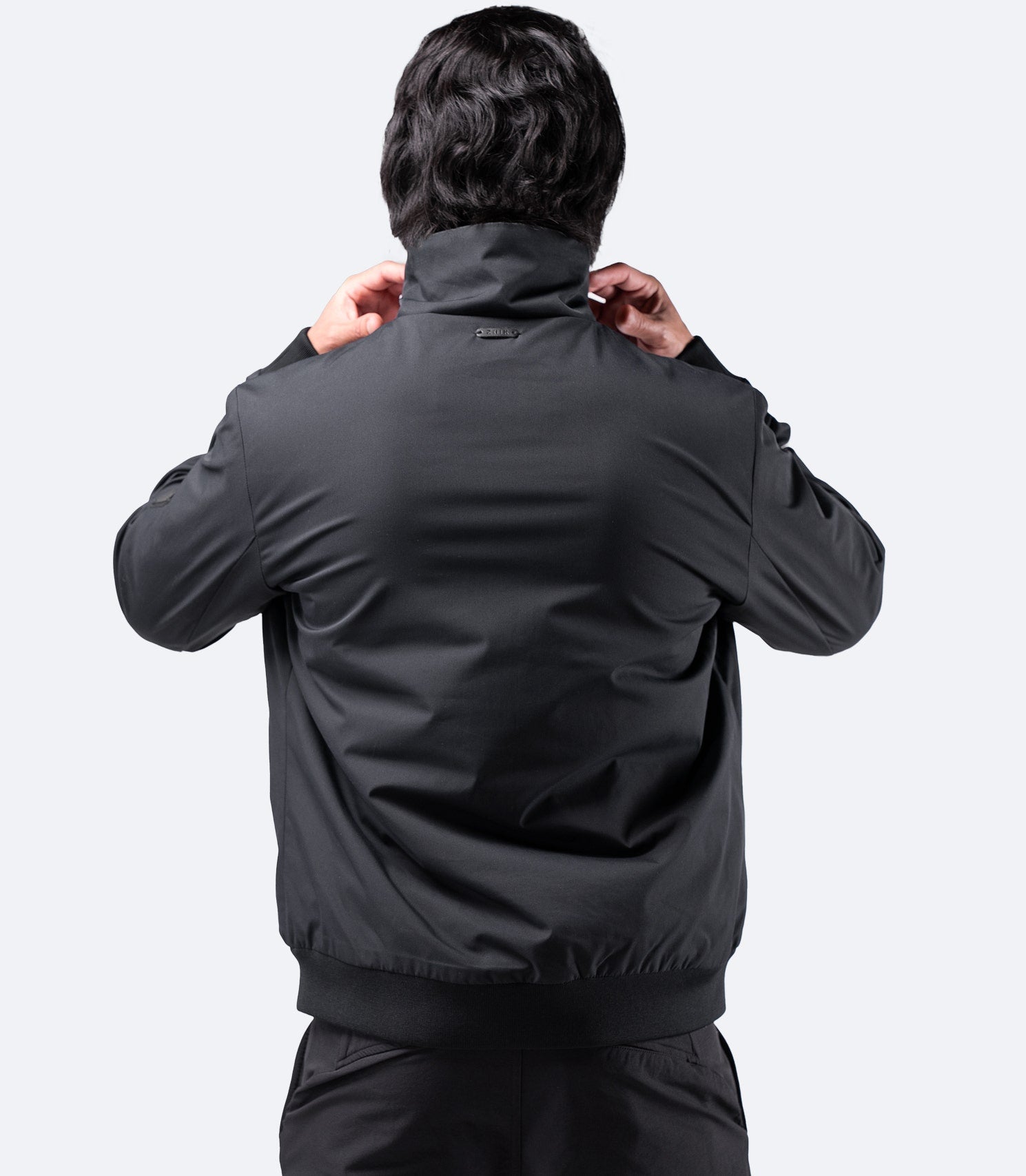 Mens Flight Jacket - Black-2