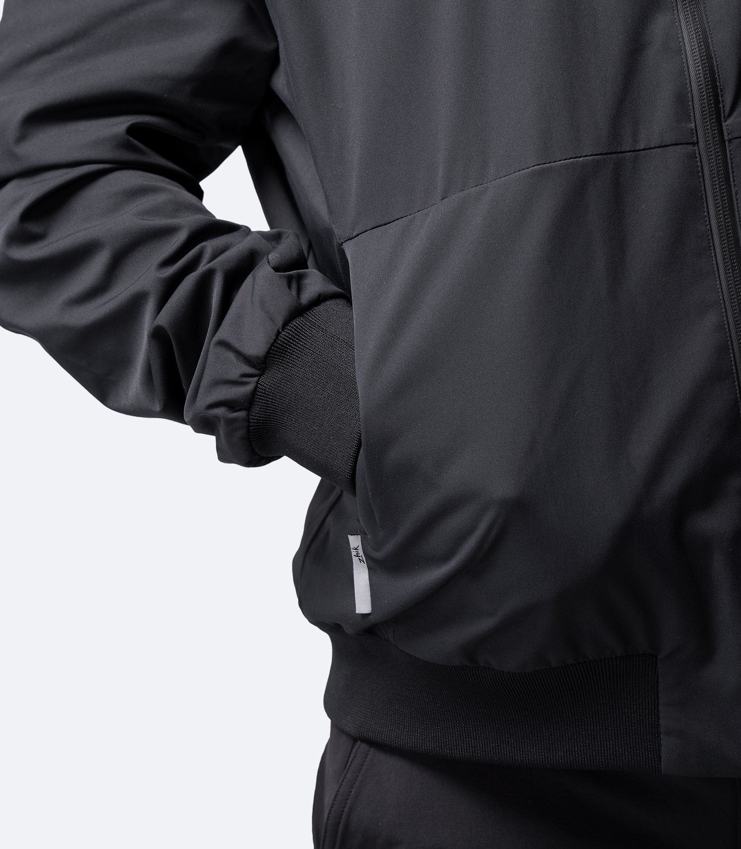 Mens Flight Jacket - Black-5
