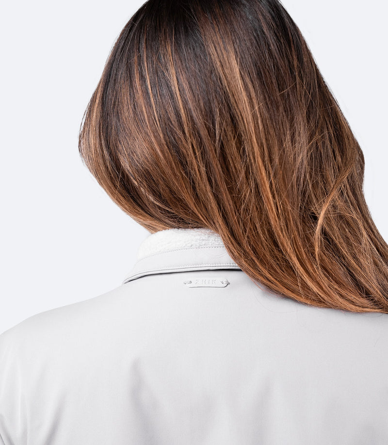 Womens Flight Jacket - Platinum-4