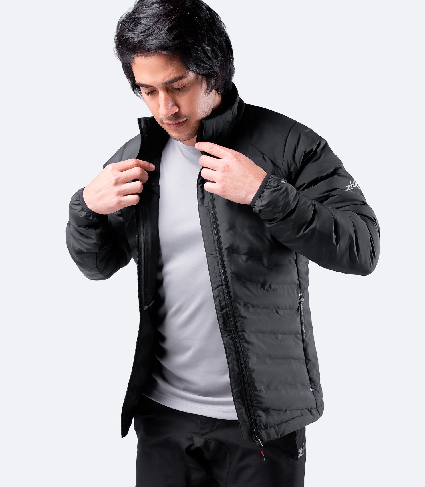 Mens Black Cell Insulated Jacket-5