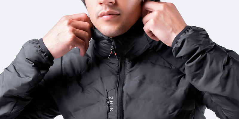 Mens Black Cell Insulated Jacket-6