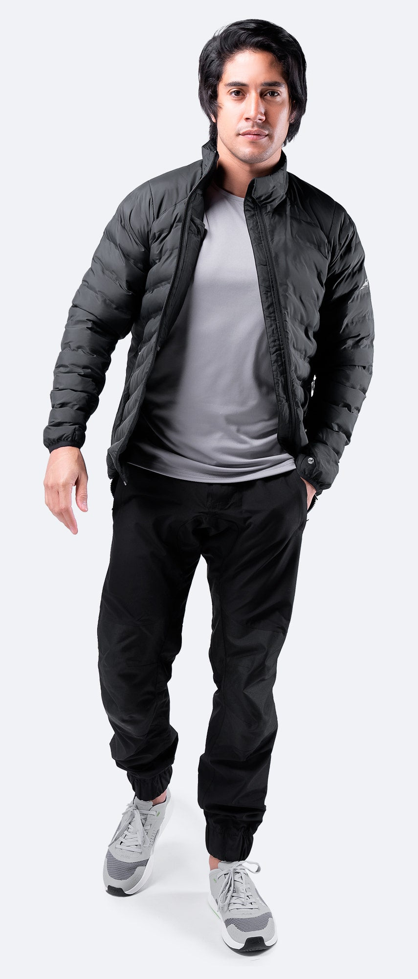 Mens Black Cell Insulated Jacket