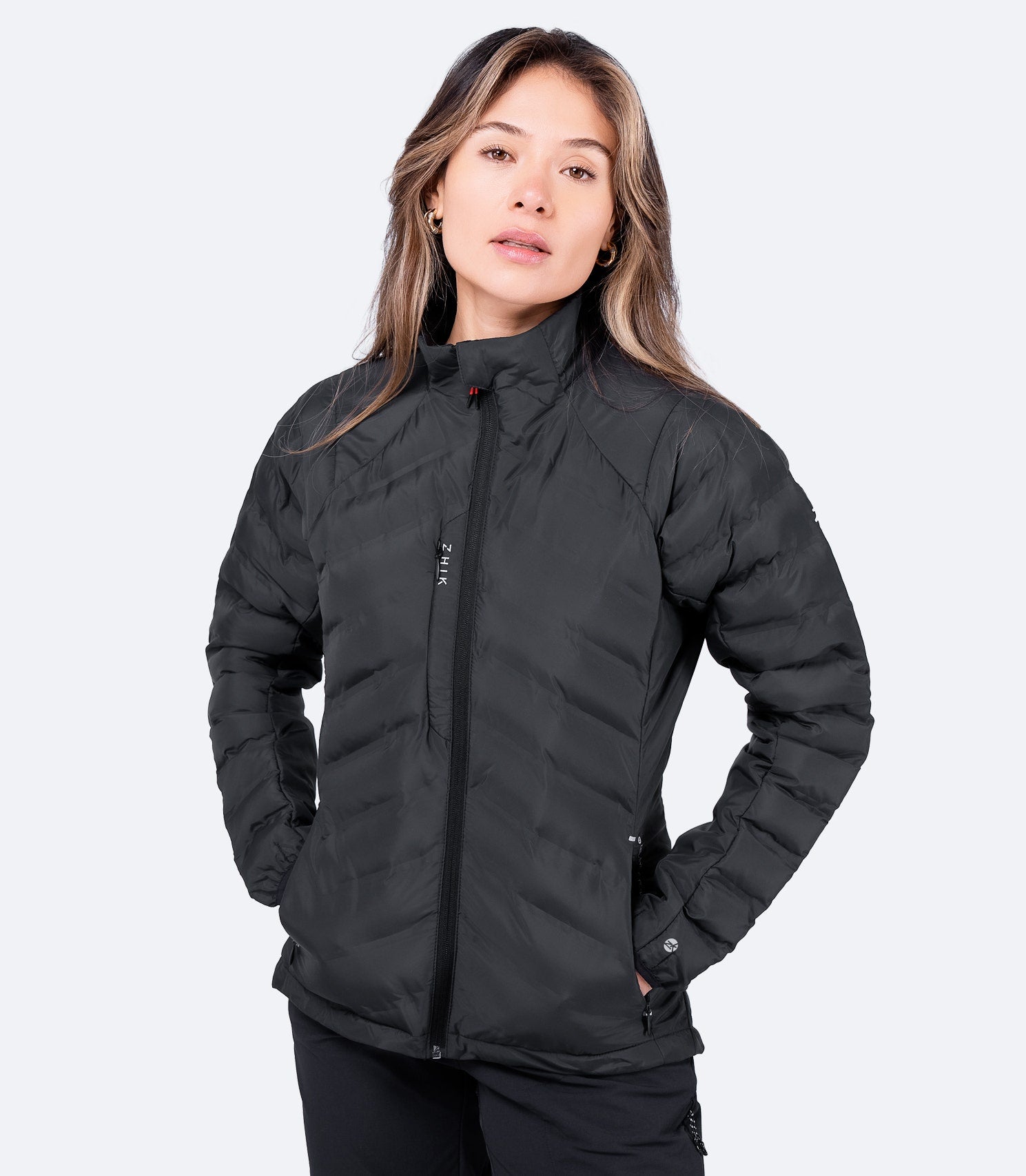 Womens Black Cell Insulated Jacket