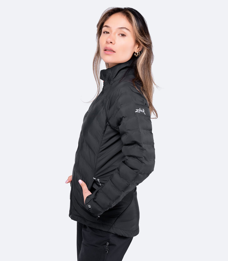 Womens Black Cell Insulated Jacket-3