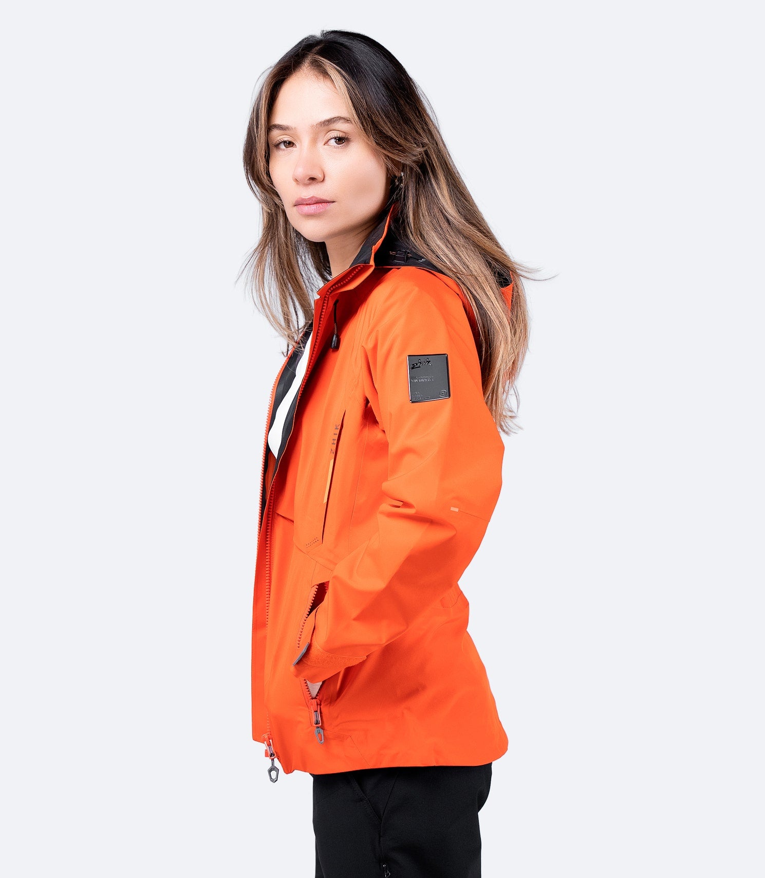 Womens Flame Red INS200 Jacket-3
