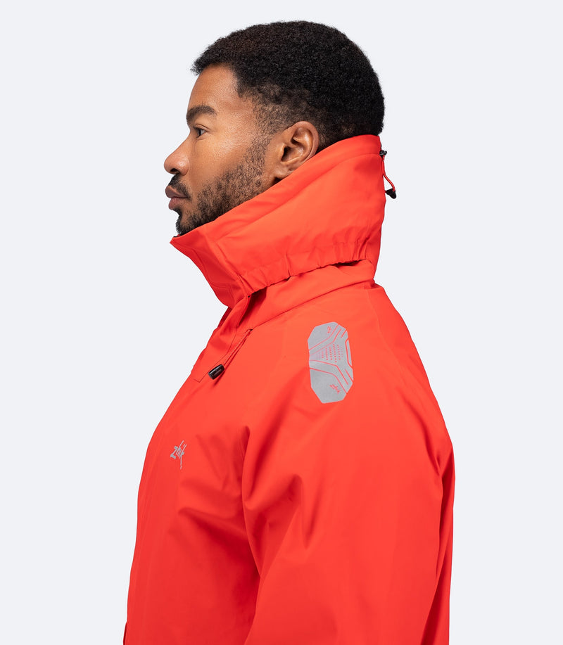 Mens OFS600 Offshore Cruising Jacket - Flame Red-3