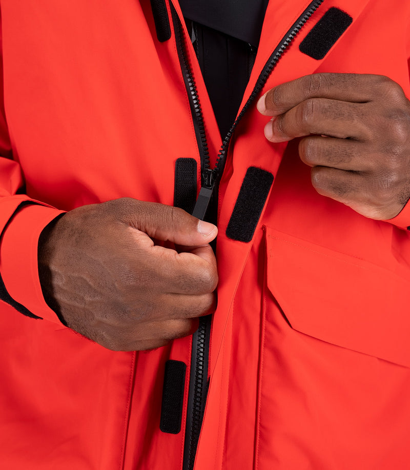 Mens OFS600 Offshore Cruising Jacket - Flame Red-4