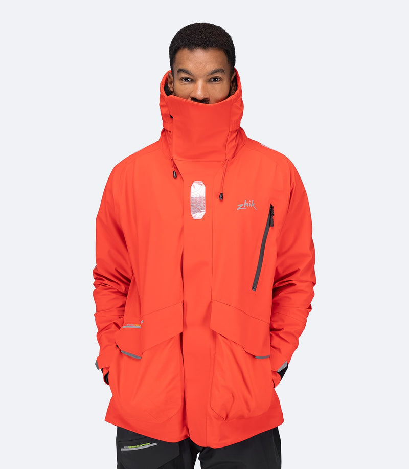 Mens OFS700 Offshore Sailing Jacket - Flame Red-2