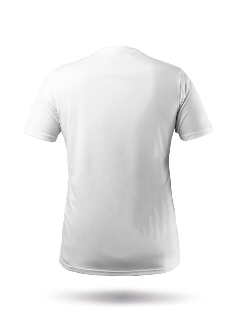 Mens UVActive Short Sleeve Top - White-5