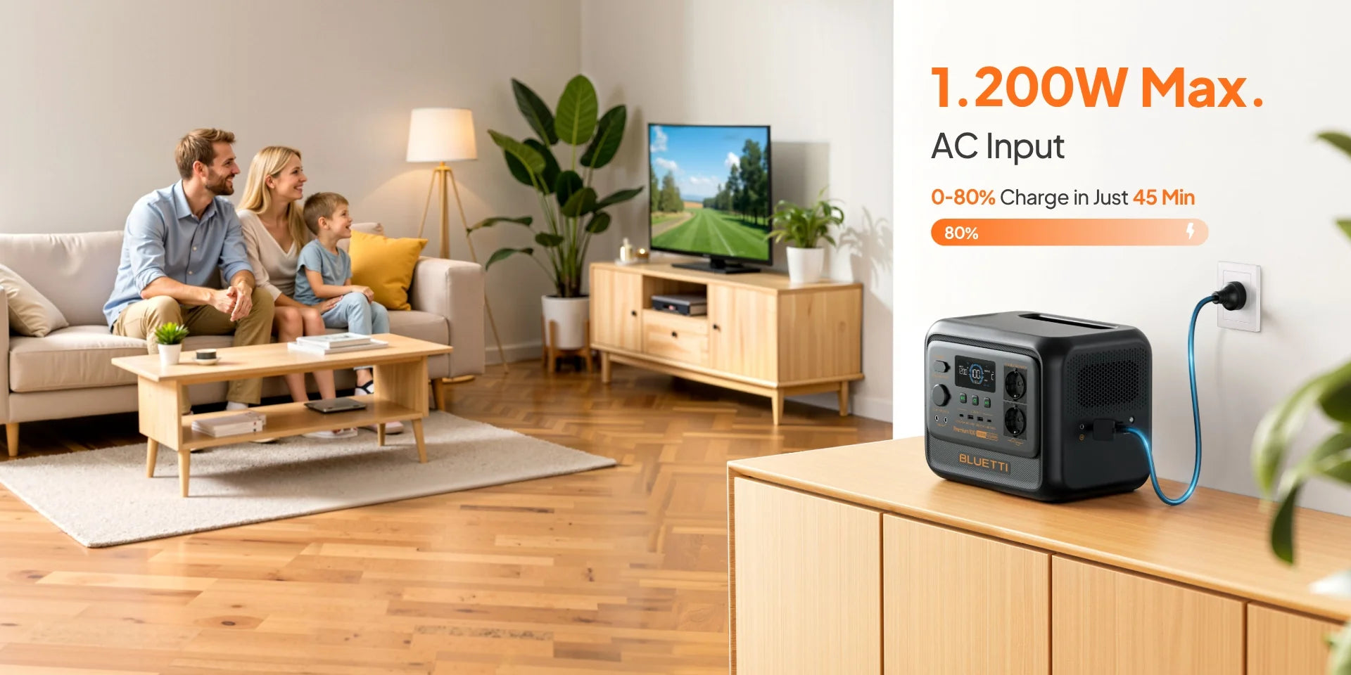 BLUETTI Premium 100 V2 Portable Power Station | 2.000W 1.024Wh-7