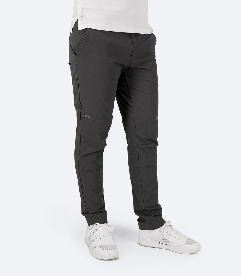 Mens Dark Grey Deck Pant-1