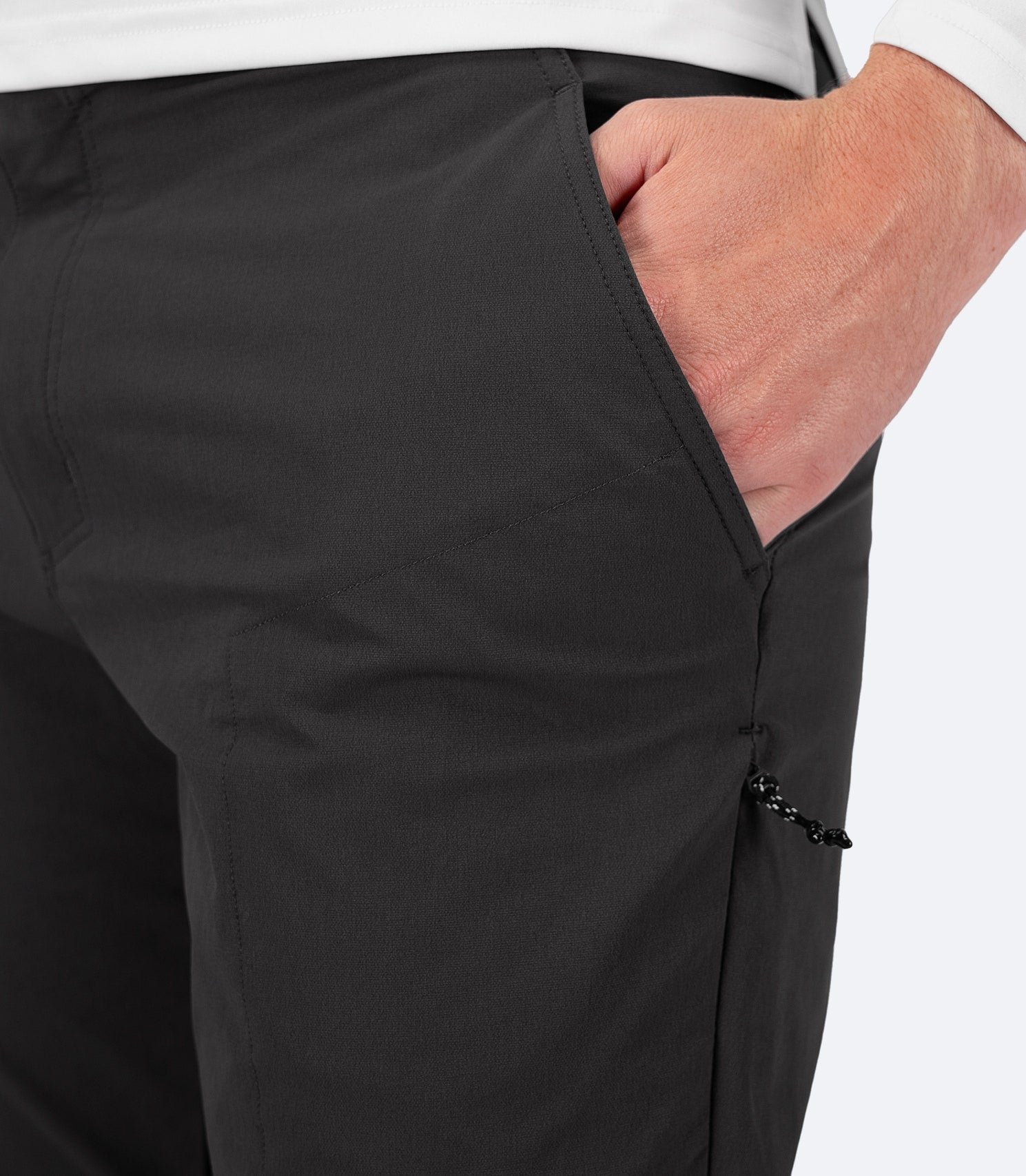 Mens Dark Grey Deck Pant-3
