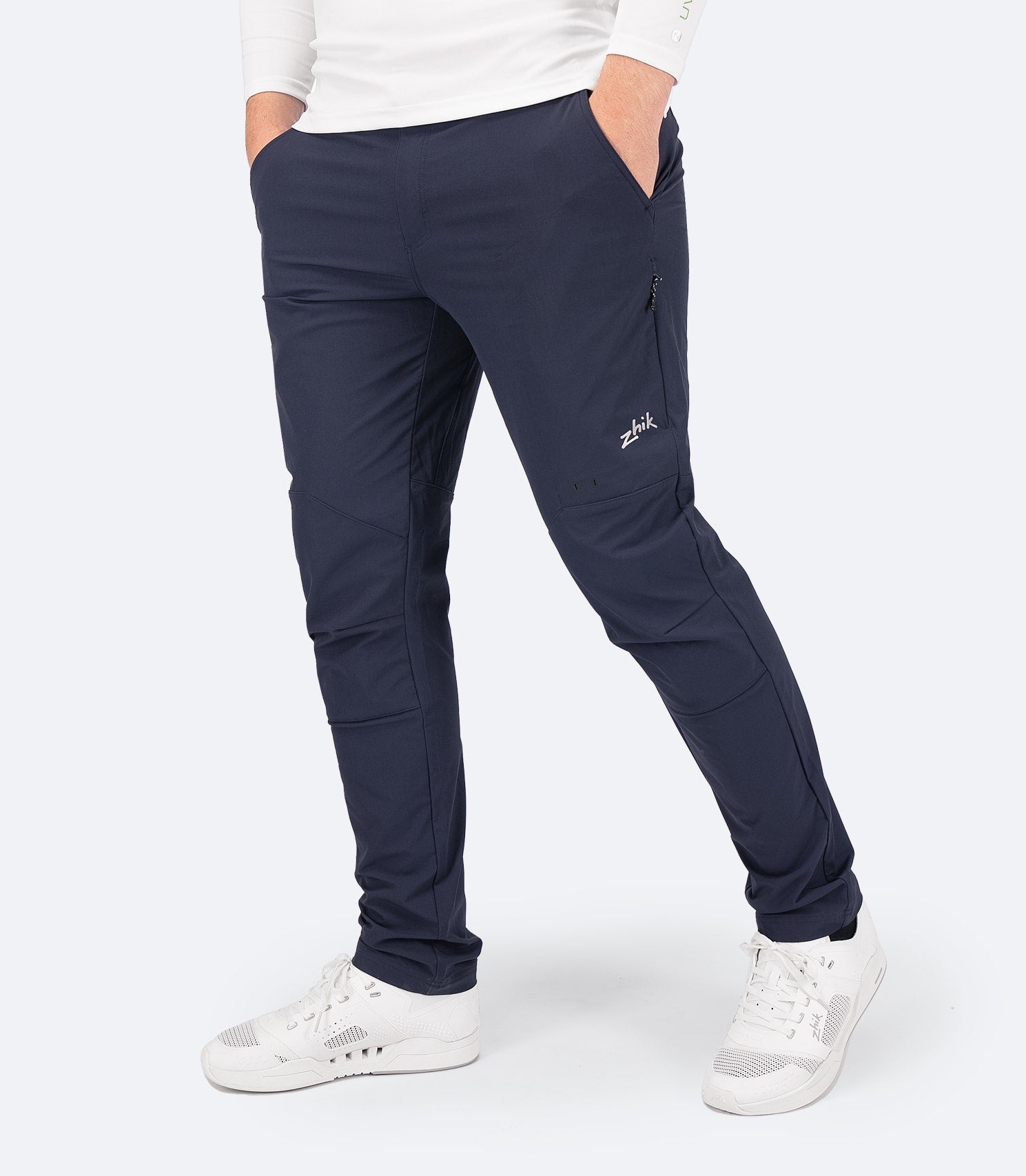 Mens Navy Deck Pant-4