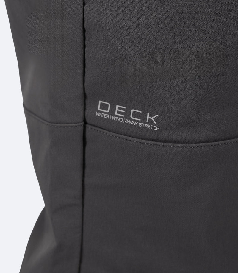 Womens Dark Grey Deck Pant-4