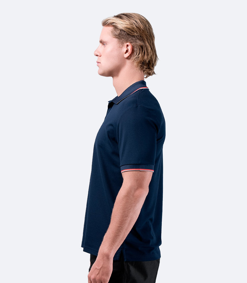 Mens Elite Polo - Navy-2