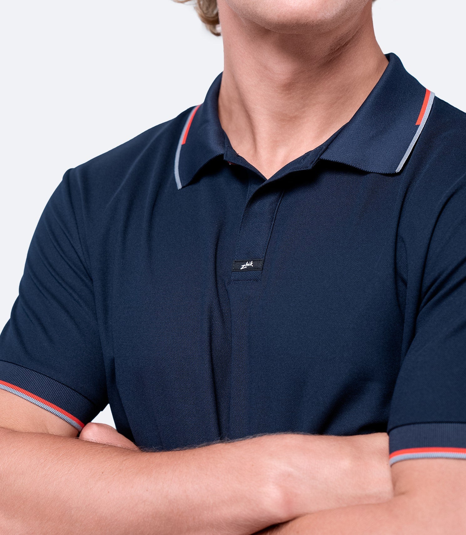 Mens Elite Polo - Navy-3
