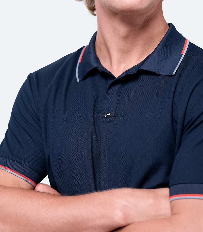 Mens Elite Polo - Navy-3