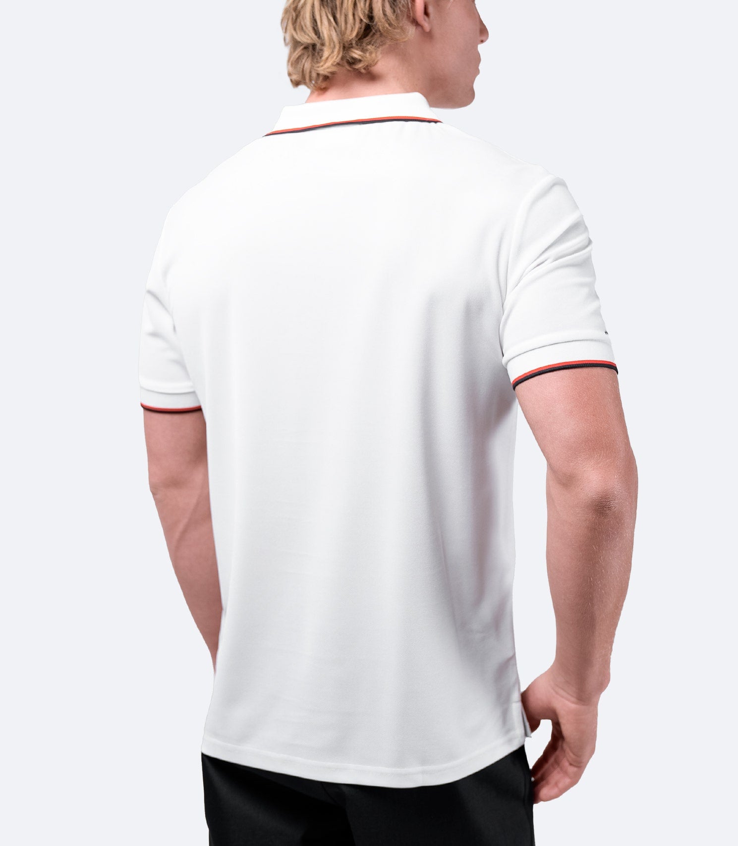 Mens Elite Polo - White-2