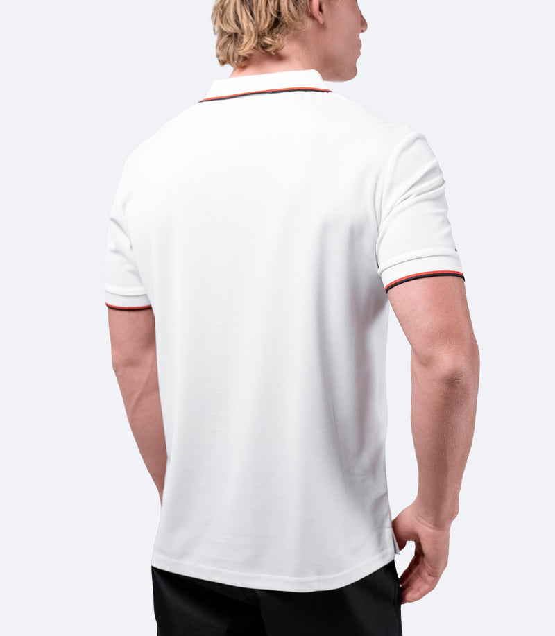 Mens Elite Polo - White-2