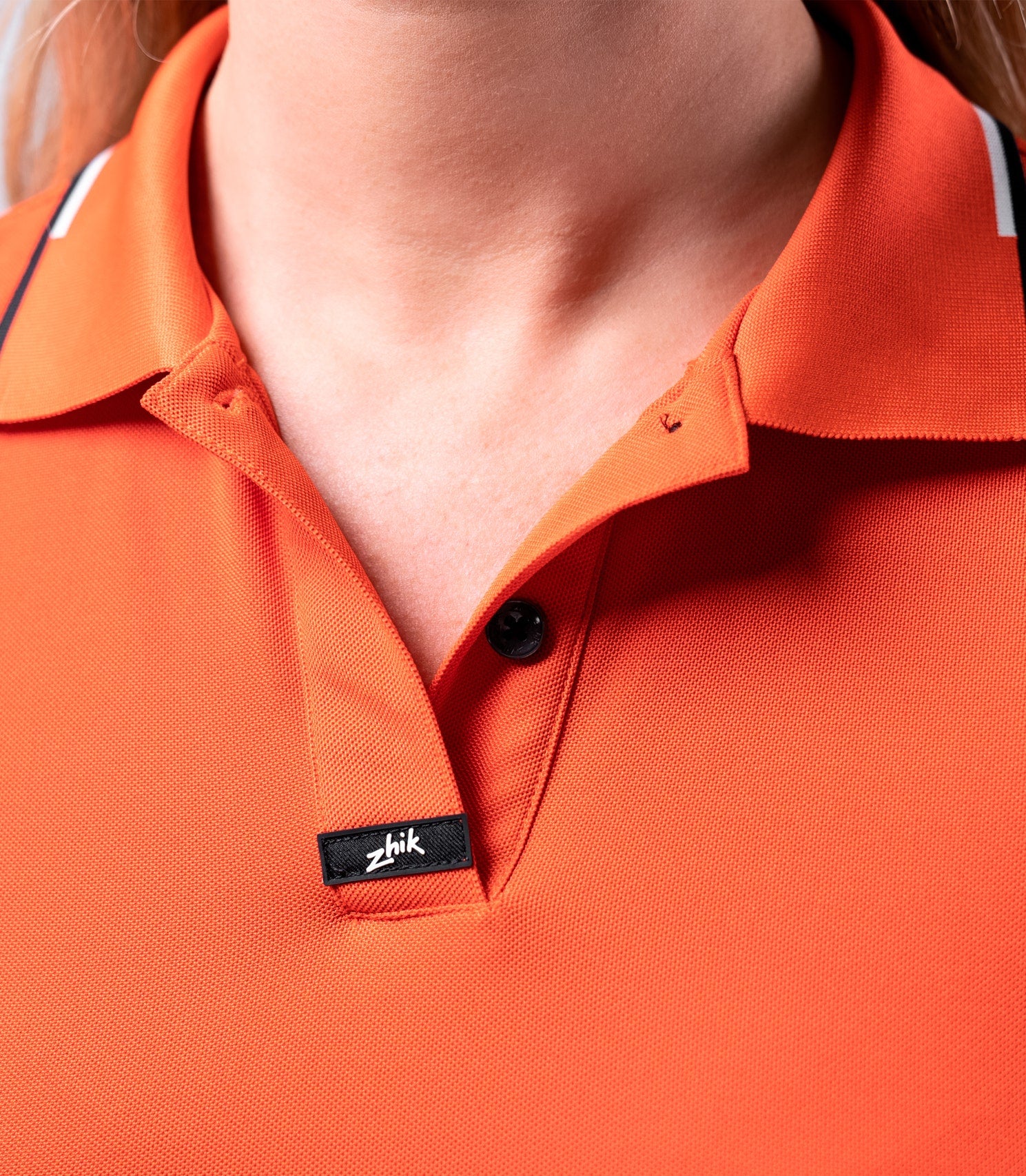 Womens Elite Polo - Ocean Red-3