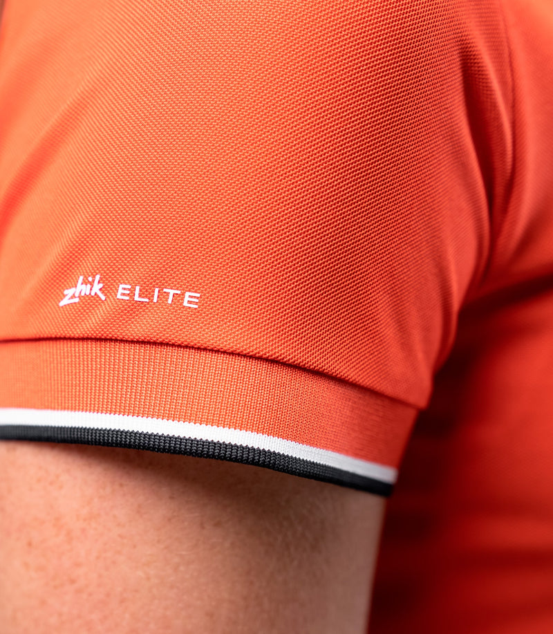 Womens Elite Polo - Ocean Red-4