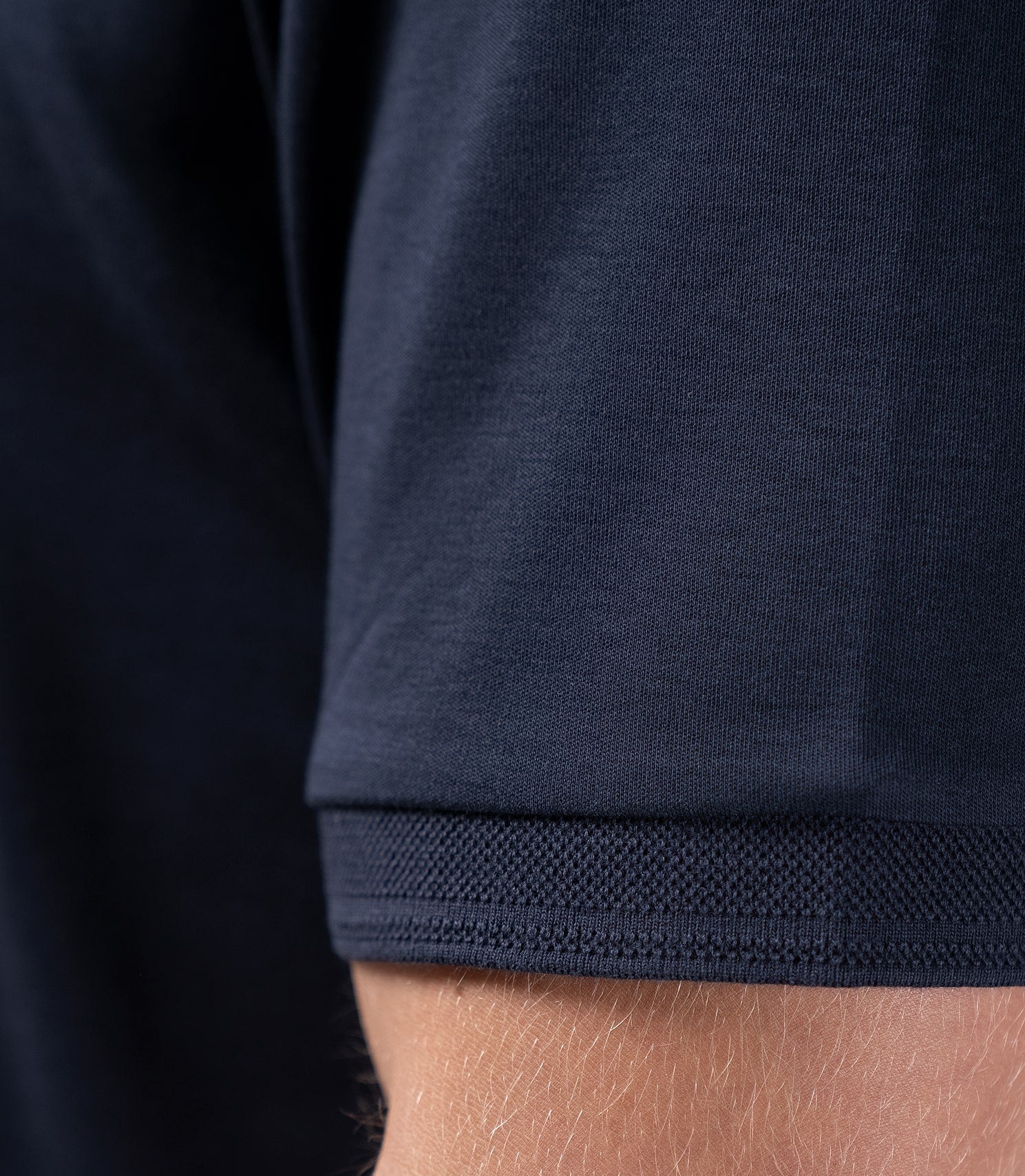 Mens Pima Cotton Polo - Navy-2