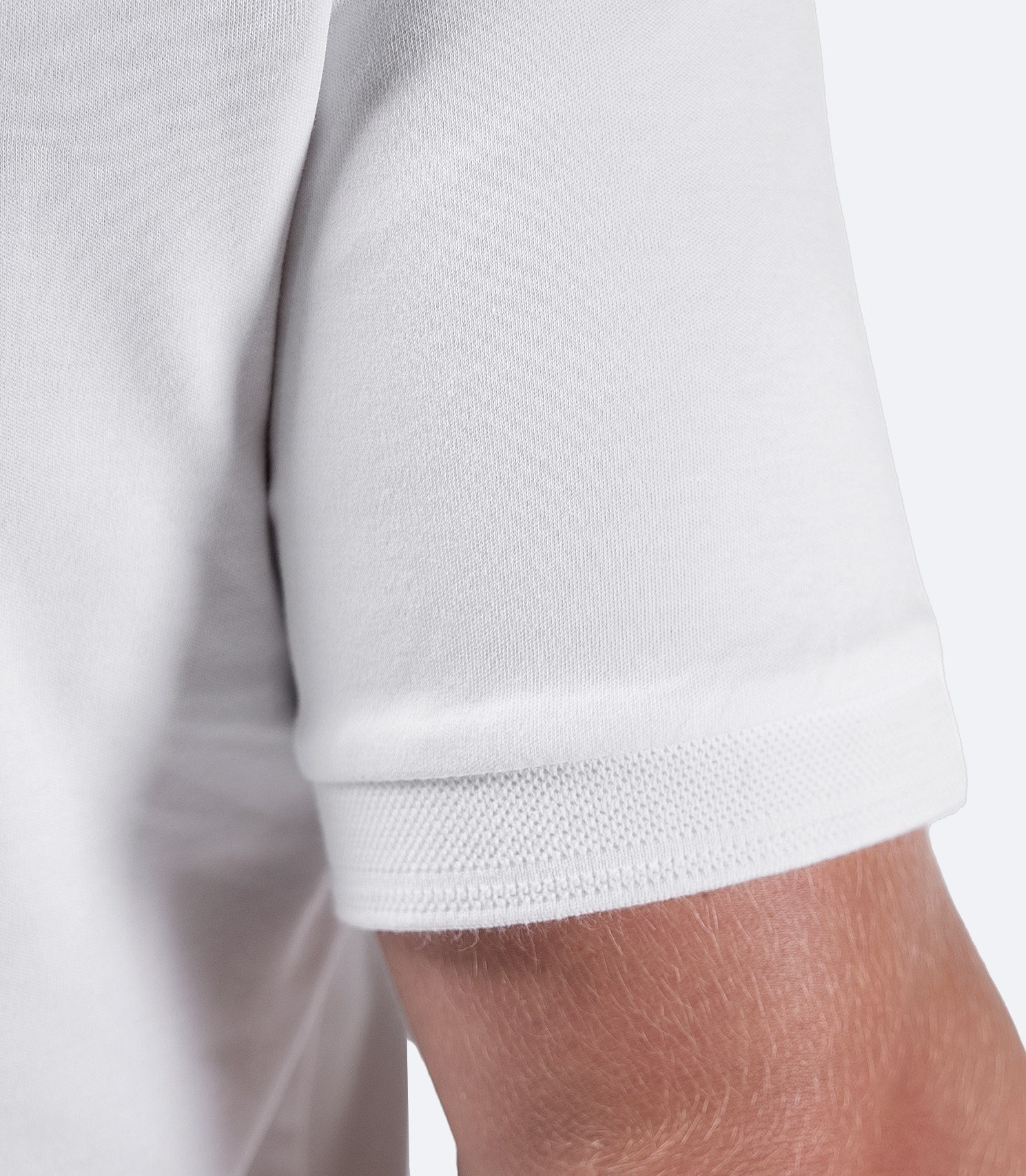 Mens Pima Cotton Polo - White