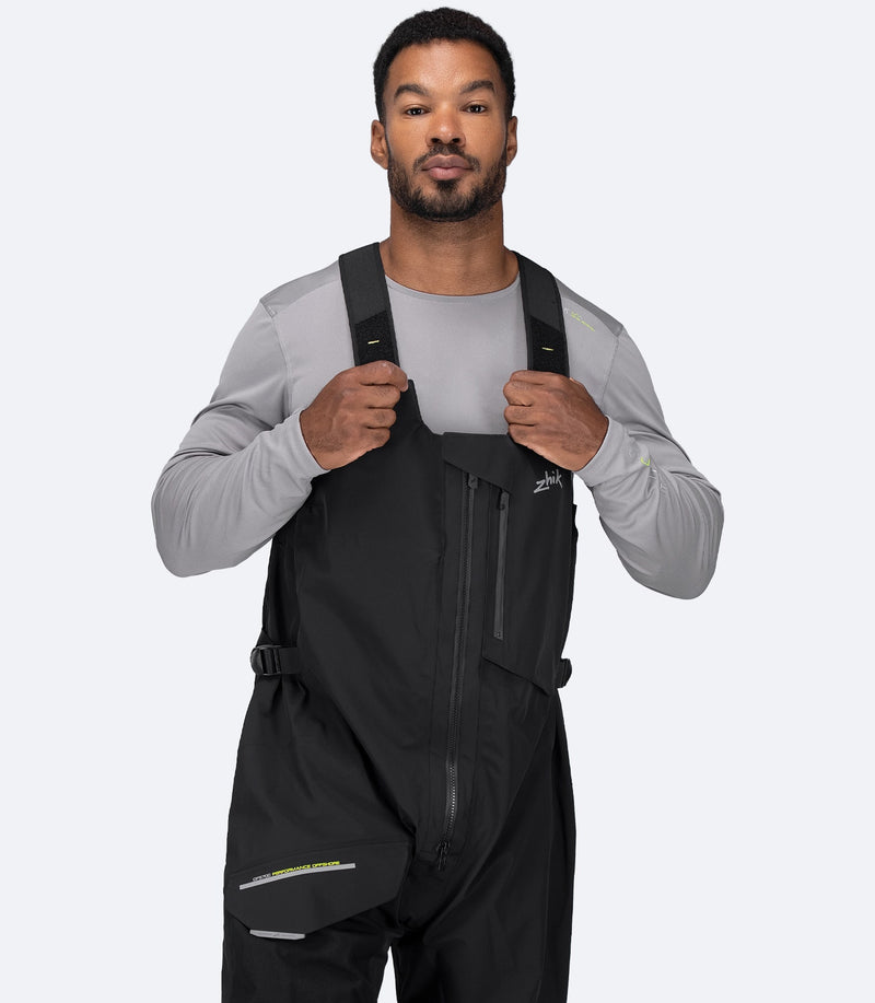 Mens OFS700 Offshore Sailing Salopette - Black-2