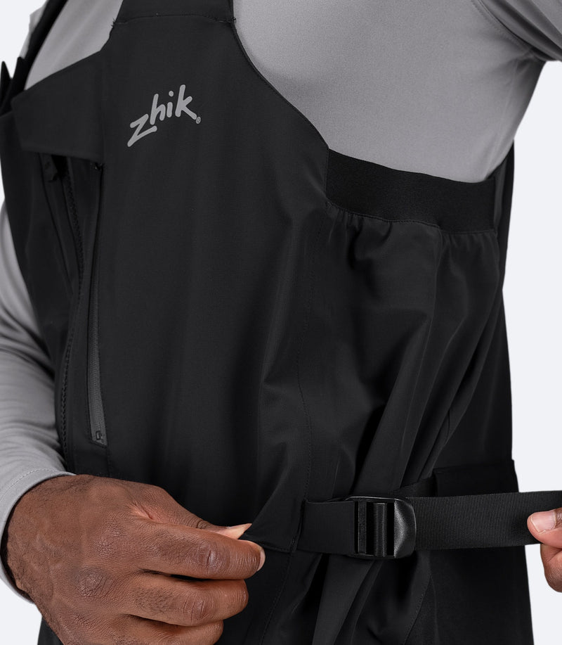 Mens OFS700 Offshore Sailing Salopette - Black-4