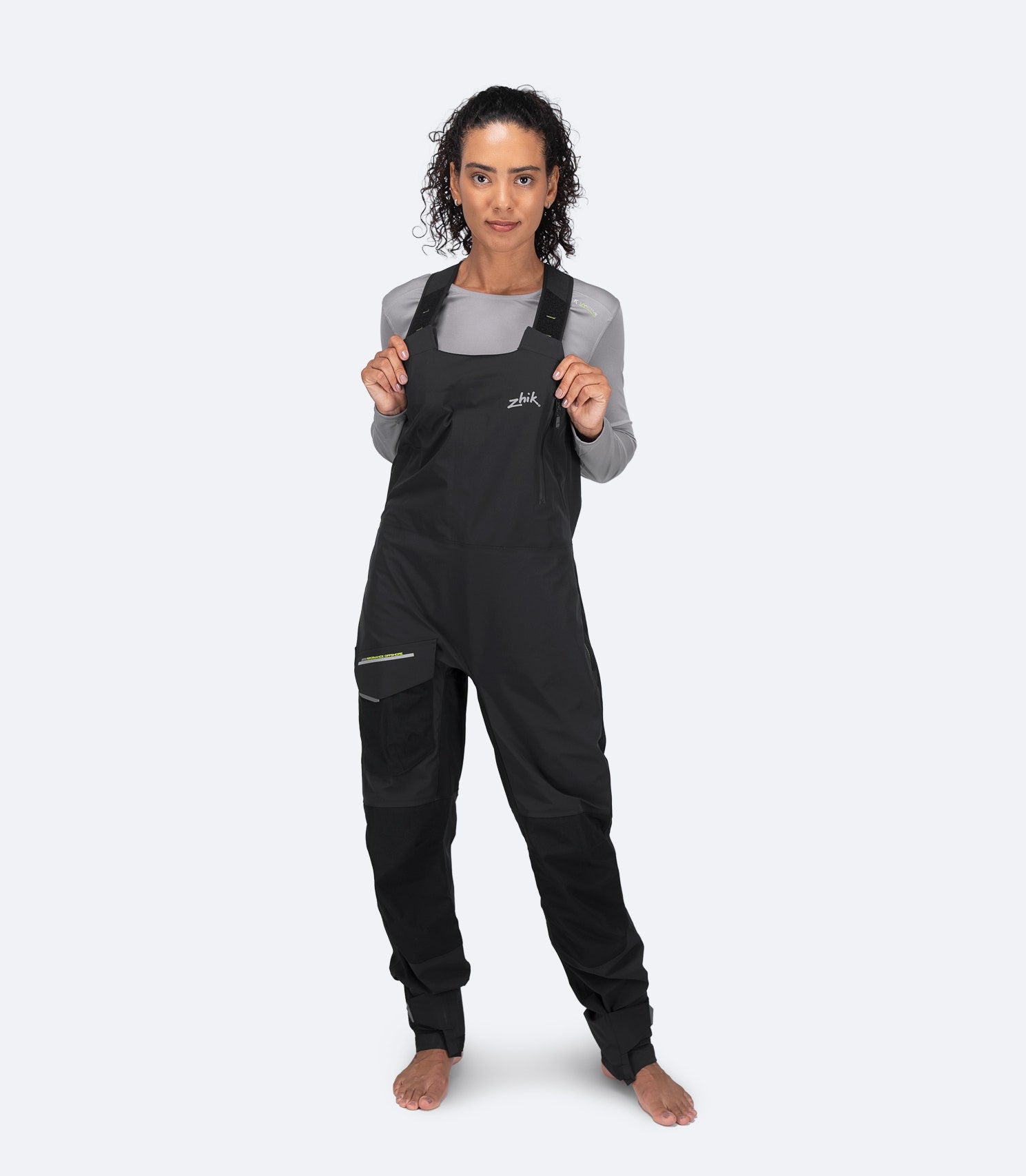 Womens OFS700 Offshore Sailing Salopette - Black-1