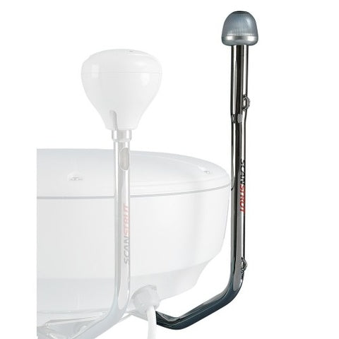 SCANSTRUT INTEGRATED STAINLESS STEEL LIGHT MOUNT W/HELLA NAVILED 360 ALL ROUND WHITE LIGHT SC113-1