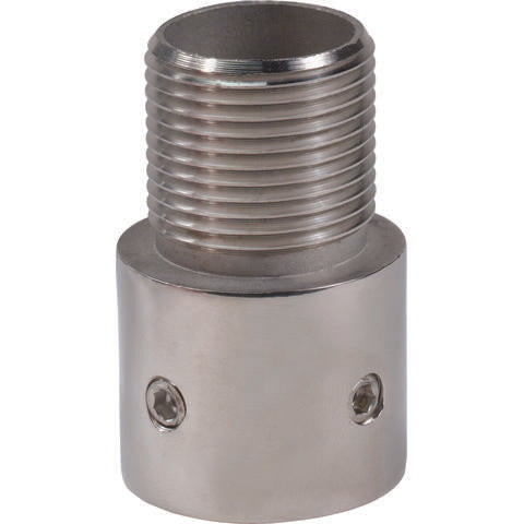 Shakespeare 4705 Rustfri adaptor. 25mm rør til 1”-14mm han-1