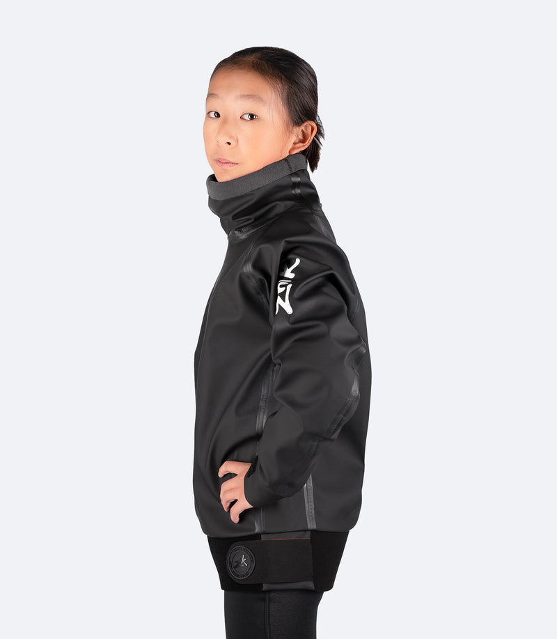 Youth Aqua Smock - Black-3
