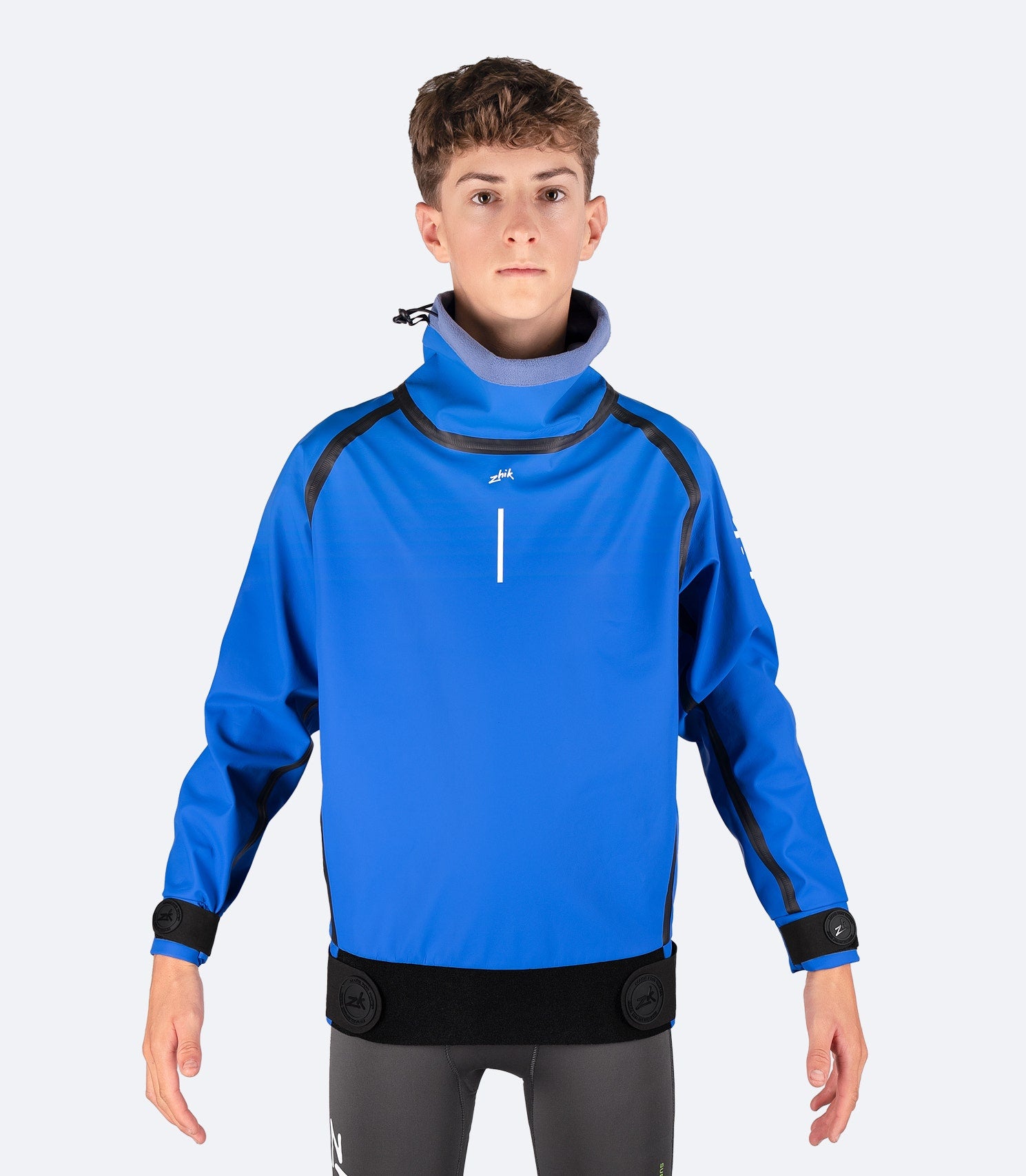 Youth Aqua Smock - Blue-1