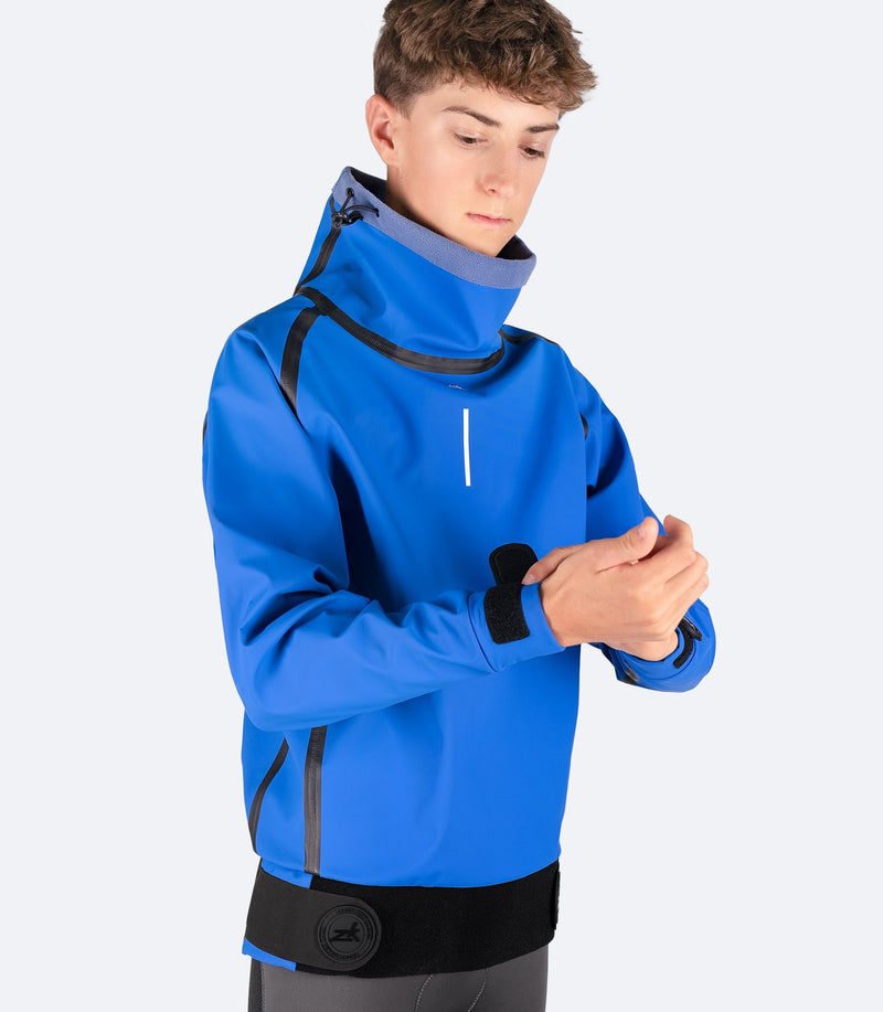Youth Aqua Smock - Blue-2