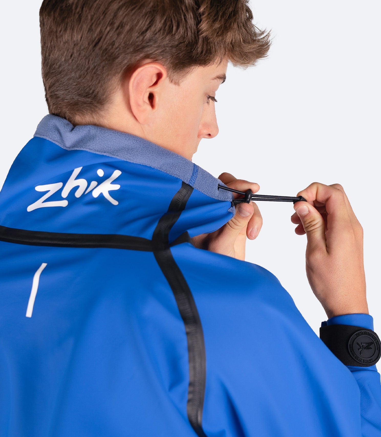 Youth Aqua Smock - Blue-4