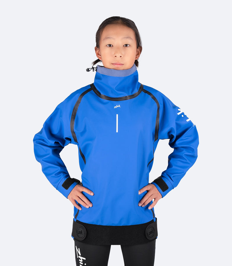 Youth Aqua Smock - Blue-5