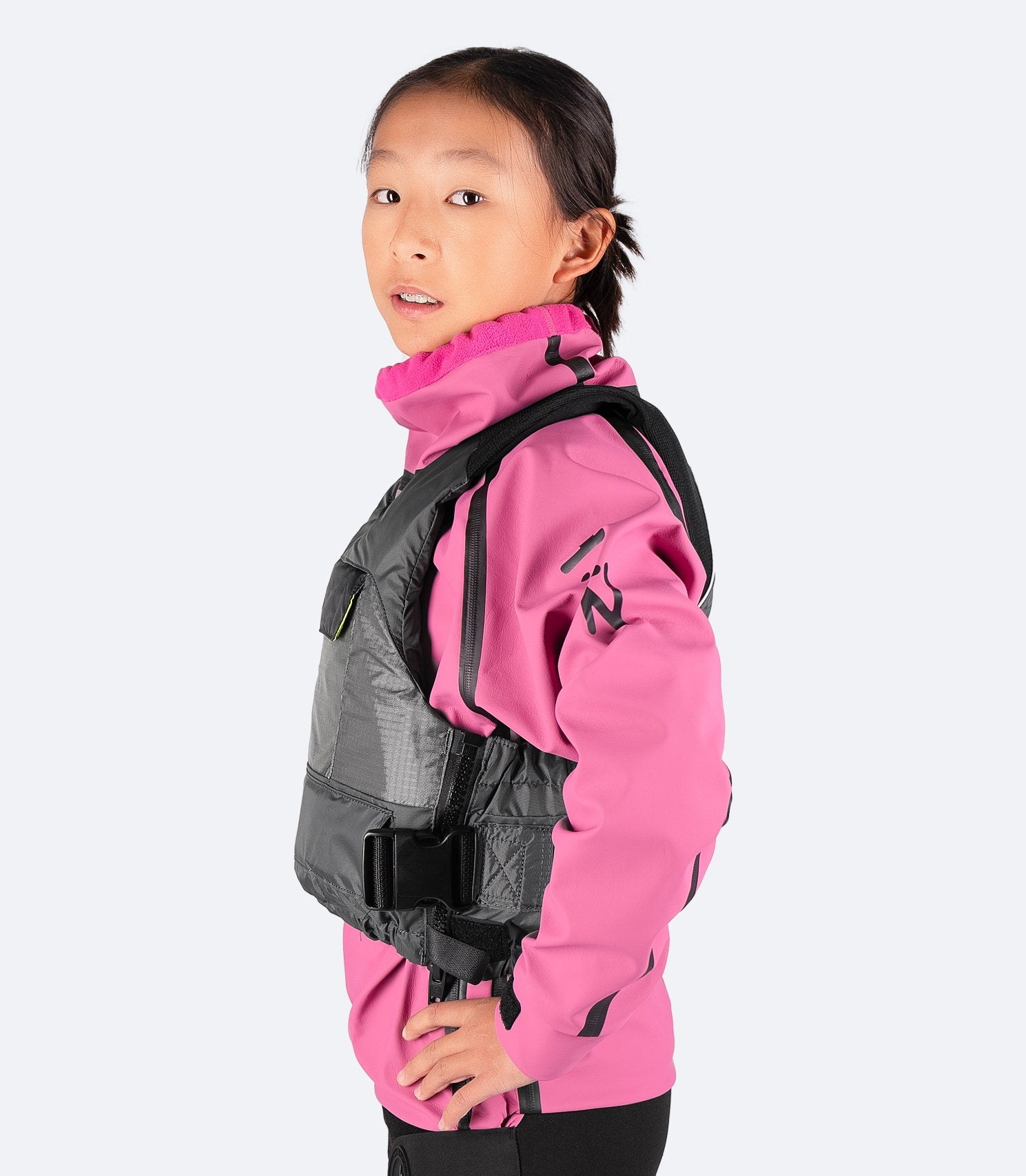 Youth Aqua Smock - Mauve-2