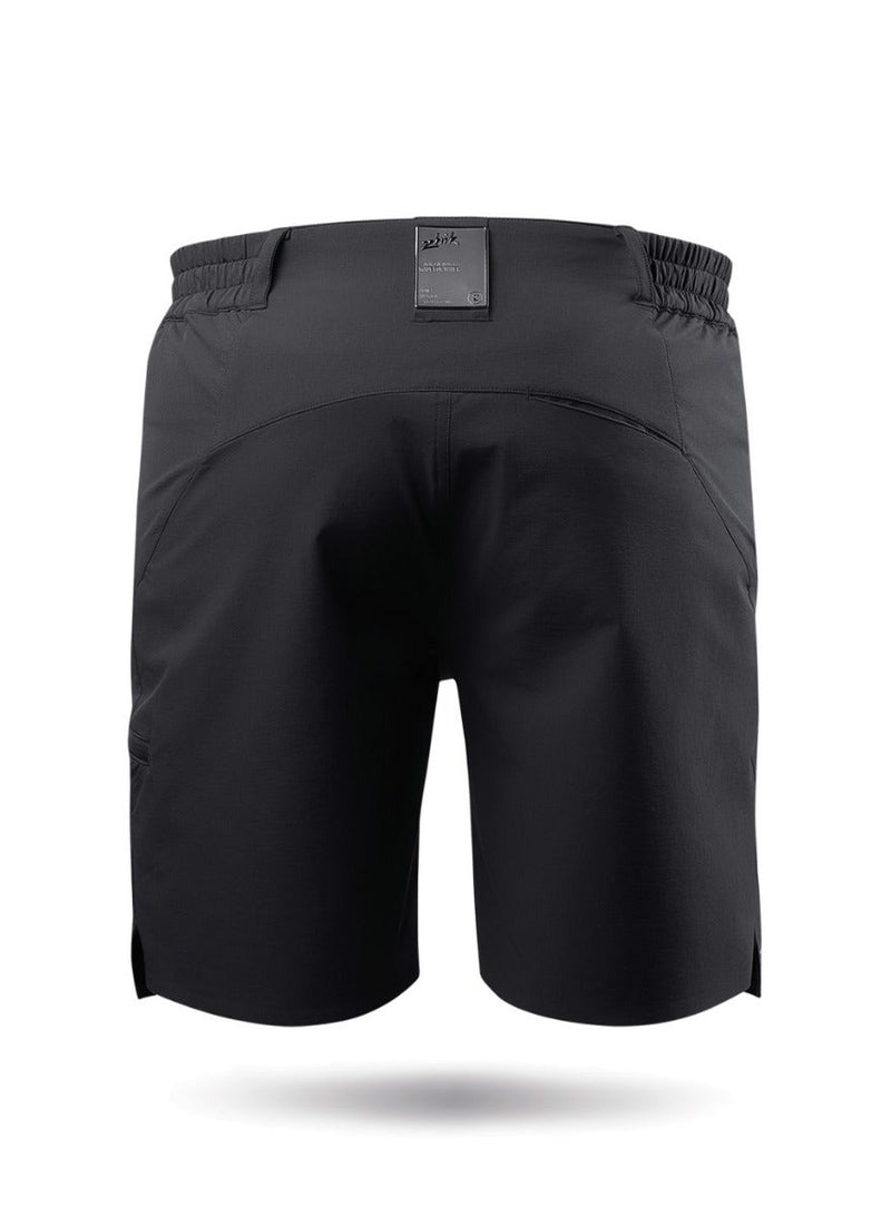 Mens Black Deck Shorts-6