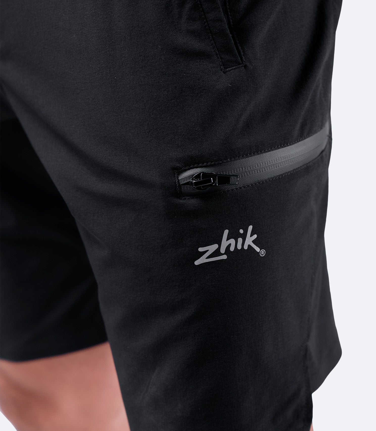 Mens Black Deck Shorts-5
